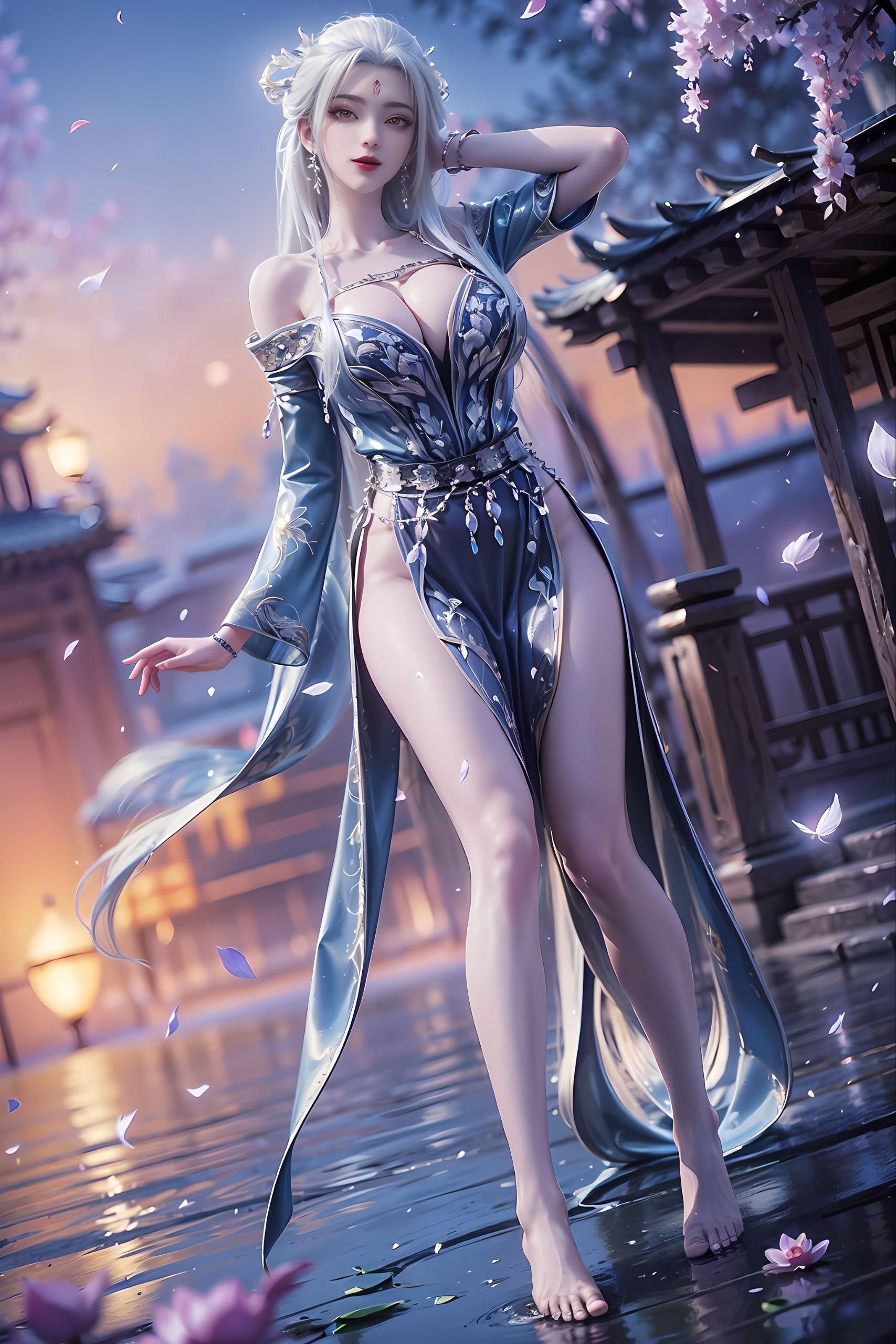 通过