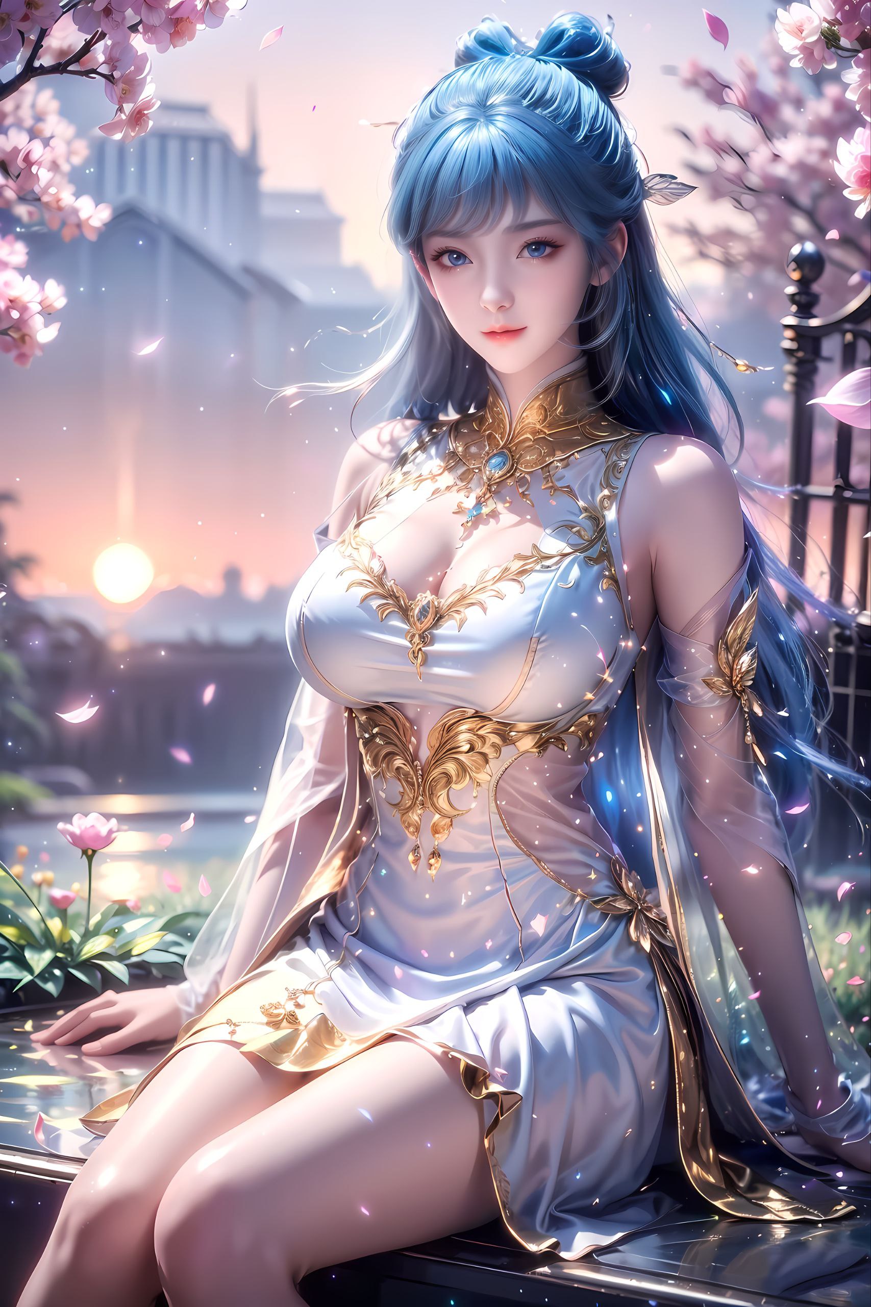 该网友将此