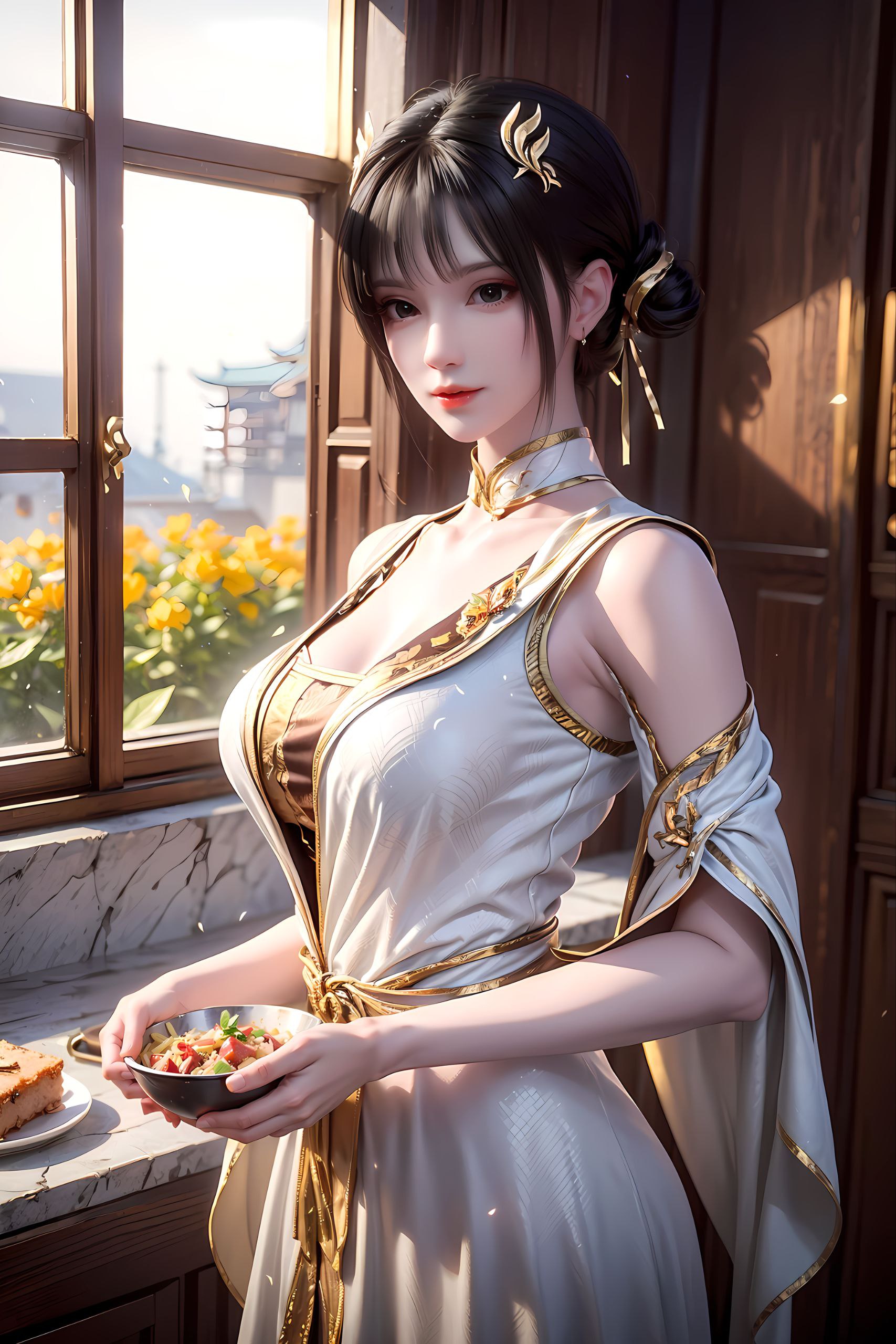 然而却对消